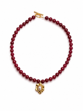 Lady in Pearl [maroon]